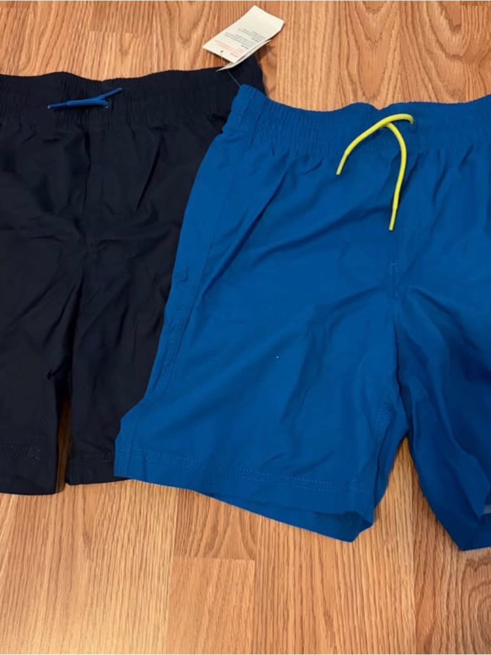 Old Navy Teal Blue Elastic Swim Shorts